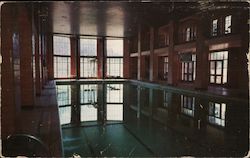 Mineral Water Swimming Pool, Hall of Waters Postcard