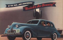 1939 Buick Sedan Cars Postcard Postcard Postcard