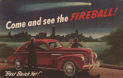 Buick Fireball Cars Postcard Postcard Postcard