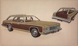 1974 Caprice Estate Station Wagon Postcard