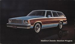 1978 Malibu Classic Station Wagon Postcard