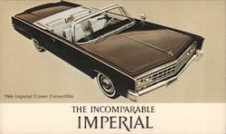 1966 Imperial Crown Convertible Postcard