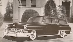 1953 De Soto Firedome V-8, Power-Master 6, All Steel Station Wagon Cars Postcard Postcard Postcard