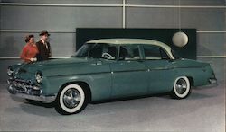 1955 De Soto Firedome V8 Four Door Sedan Postcard