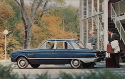 Falcon Fordor Deluxe Sedan [color photo advertisement] Cars Postcard Postcard Postcard