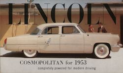 1953 Lincoln Cosmopolitan Postcard