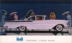 Monterey 2-Door Sedan Cars Postcard Postcard Postcard