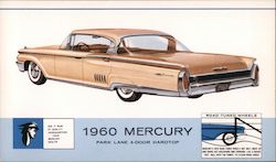 1969 Mercury Park Lane 4-Door Hardtop Cars Postcard Postcard Postcard