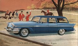 1957 Packard Clipper Station Wagon Postcard