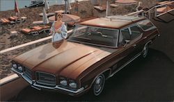 1971 LeMans Station Wagon Postcard