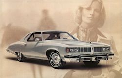 1976 Pontiac Grand LeMans 2-Door Hardtop Coupe Cars Postcard Postcard Postcard