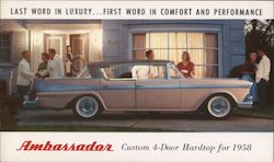 1958 Ambassador Custom 4-Door Hardtop Postcard