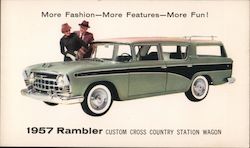 1957 Rambler Cars Postcard Postcard Postcard