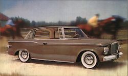 Handsome Lark Hardtop by Studebaker Postcard