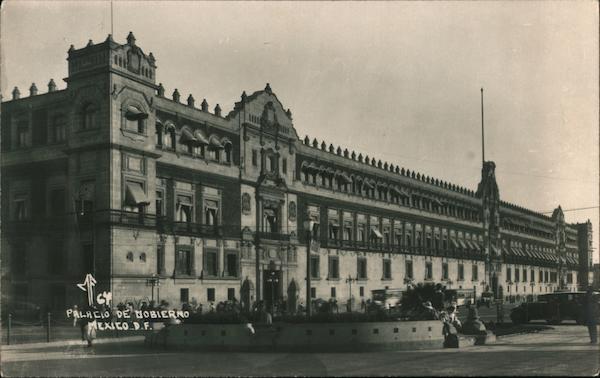 Palacio De Gobierno Mexico Postcard