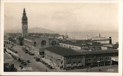 Aerial View Ferry Building Postcard