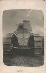 WWI Armored Tank World War I Postcard Postcard Postcard