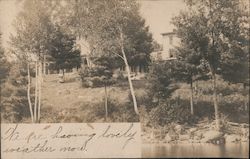 The Point at Schroon Lake Postcard