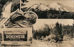 Dunsmuir Best Water on Earth Fishing Camping Hunting Postcard