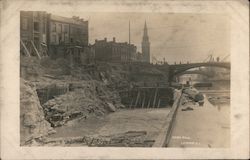 Canal Work Lockport, NY Postcard Postcard Postcard