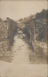 Old Lock, Delaware and Hudson Canal New York Postcard Postcard Postcard