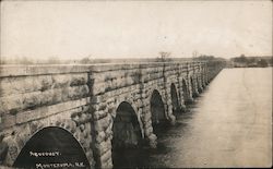 Aqueduct Montezuma, NY Postcard Postcard Postcard