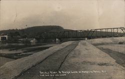 Seneca River & Barge Canal, Mosquito Point Bridge Port Byron, NY Postcard Postcard Postcard