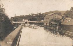 Erie Canal Port Byron, NY Postcard Postcard Postcard