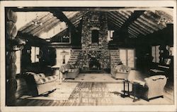 Lounge Room Ruttger's Sherwood Forest Lodge Postcard