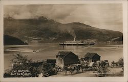 Loen, Norfjord. Parti fra Bryggen Norway Postcard Postcard Postcard