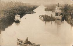 Cape Cod or Erie Canal Dredging? Postcard