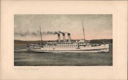 S.S. Princess Victoria Postcard