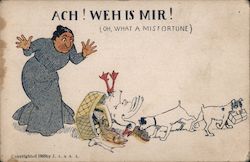 Ach! Weh Is Mir! Postcard