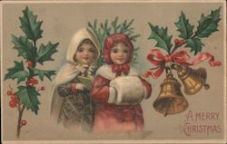 A Merry Christmas Children Postcard Postcard Postcard