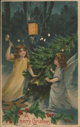 A Merry Christmas Children Postcard Postcard Postcard