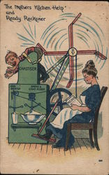 Spanking Machine "Chastiser" Postcard