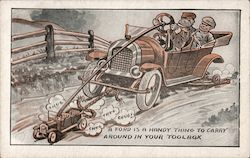 A Ford Is A Handy Thing To Carry Around In Your Toolbox Postcard