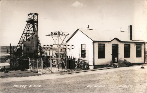 Pioneer B Mine Ely, MN Postcard