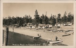 Madrona Beach on Camano Island Washington Welsh Postcard Postcard Postcard