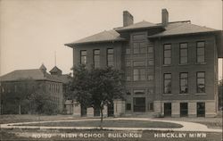 high School Buildings Hinckley, MN Postcard Postcard Postcard