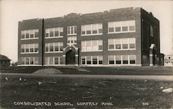 Consolidated School Comfrey, MN Postcard Postcard Postcard