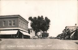 Street Scene Postcard