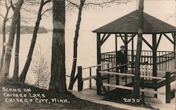 Scene on Chisago Lake Postcard