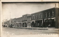 Main Street Chatfield, MN C. Hatfield Postcard Postcard Postcard