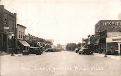 Main Street Erskine, MN Postcard Postcard Postcard