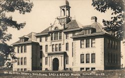 High School Building Eagle Bend, MN Tuller Postcard Postcard Postcard