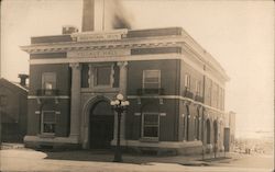 Mountain Iron Village Hall Postcard