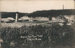 Brick and Tile Yard Fertile, MN Postcard Postcard Postcard