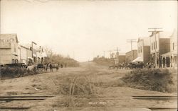 Main Street Gully, MN Johnson & Olson Postcard Postcard Postcard