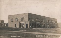 Bailey's Block Gilbert, MN Postcard Postcard Postcard